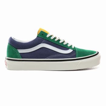 Férfi Vans Anaheim Factory Old Skool 36 DX Tornacipő VA2041573 Türkiz/Sötétkék